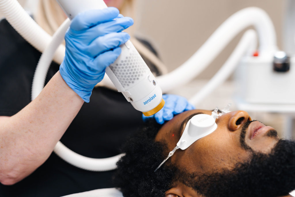 Portfolio LASER TREATMENTS – AEROLASE- The Well med spa